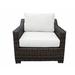 River Brook Patio Chair w/ Cushions in Pink/White/Black kathy ireland Homes & Gardens by TK Classics | 29 H x 40 W x 35 D in | Wayfair