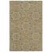 White 144 x 0.315 in Area Rug - World Menagerie Atascadero Floral Handmade Tufted Wool Beige Area Rug Wool | 144 W x 0.315 D in | Wayfair