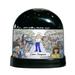 The Holiday Aisle® Friendly Folks Cartoon Caricature Male Flight Attendant Snow Globe Plastic | 4 H x 4 W x 3 D in | Wayfair