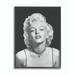 Winston Porter 'Marilyn Monroe Black & White Portrait Illustration' by Penny Lane Publishing Photograph Print in Brown | Wayfair