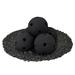 Fire Pit Essentials Hollow Ceramic 5 Piece Fire Ball Set | 6 H x 6 W x 6 D in | Wayfair 01-0600