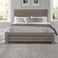 Esser Solid Wood Platform Bed by Lark Manor™ Metal in Gray/Brown | 42 H x 63 W x 83 D in | Wayfair FD8C363325AE444F92CDDF1BB6DD77E8