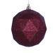 The Holiday Aisle® Holiday Décor Geometric Ball Ornament Plastic in Red | 4.75 H x 4.75 W x 4.75 D in | Wayfair B0AD50FB7C4846BAA18C1774C9CC7A10