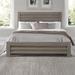 Esser Solid Wood Platform Bed by Lark Manor™ Metal in Gray/Brown | 42 H x 57 W x 78 D in | Wayfair B93FFFC3E435412BAF26E4B2994CA1CA