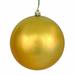 The Holiday Aisle® Holiday Décor Ball Ornament Plastic in Yellow | 4.75" H x 4.75" W x 4.75" D | Wayfair 70CEDB859FB54288937F41703985C961