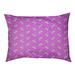 Tucker Murphy Pet™ Byrge Shooting Stars Designer Pillow Fleece, Polyester in Pink | 14 H x 32.5 W x 42.5 D in | Wayfair