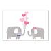 Harriet Bee Tracy Elephant Love | 18 H x 12 W x 1.25 D in | Wayfair 96807E7BF18F49E290776A5DD1288673