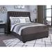 Alcott Hill® Strang Bed Upholstered/Polyester in Gray | 15 H x 74.25 W x 87 D in | Wayfair 50369EBB86CD4C6398B06FFAC219B98A