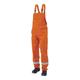 JAK Workwear 12-12103-007-092-90 Modell 12103 EN ISO 1149-5 Antiflame Latzhose, Orange, EU 52/92 Größe, 90cm Schrittlänge