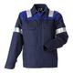 JAK Workwear 11-12002-046-02 Modell 12002 EN ISO 1149-5 Antiflame Jacke, Marine/Königsblau, M Größe