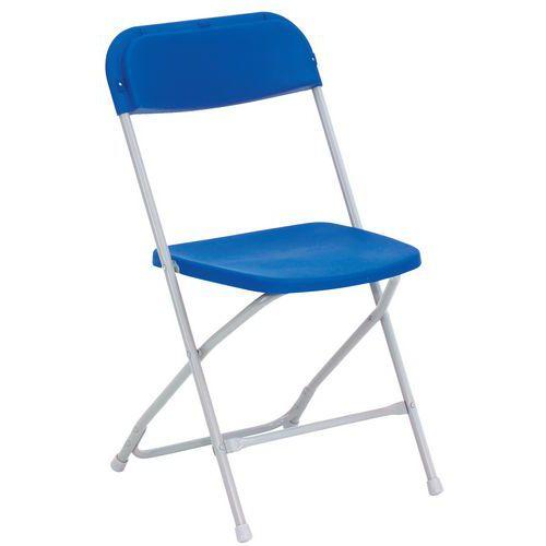 Chaise Pliante Europ Asscol.:bleu Poids:3 Kg - Flexfurn