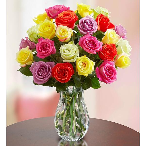 1-800-flowers-flower-delivery-assorted-roses,-12-24-stems,-24-stems-w--clear-vase-|-quality-delivered-|-happiness-delivered-to-their-door/