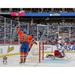 Connor McDavid Edmonton Oilers Unsigned 2016 NHL Heritage Classic Goal Celebration Photograph