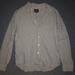 American Eagle Outfitters Shirts | American Eagle Button Down Shirt | Color: Gray/White | Size: L