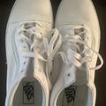 Vans Shoes | All Whit Men’s Vans | Color: White | Size: 11