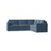 Blue Reclining Sectional - Wildon Home® Bewley 108" Wide Corner Sectional | 35 H x 108 W x 96 D in | Wayfair A343A33BBF9643319AA6EAF4B4F4ABB0