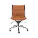 Joss & Main Naida Conference Chair Upholstered, Wood in Orange/Brown | 38.19 H x 26.4 W x 26 D in | Wayfair 81DA88F54BDC4687A73076C5273E8AB1