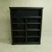 BELKA 60" H x 48.5" W Solid Standard Bookcase Wood in Black | 60 H x 48.5 W x 11 D in | Wayfair B15360XBL