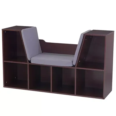 Kidkraft Merchandise On Accuweather, Kidkraft Bookcase With Reading Nook Furniture Gray
