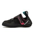 Scarpa Women's Velocity WMN Climbing Shoes, Black-Raspberry FFXW, 4 UK