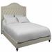 Annie Selke Home Essex Standard Bed Upholstered/Linen in Gray | 72 H x 60 W x 83 D in | Wayfair ASH1028-BDF