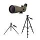 Svbony SV401 20-60x80 Spotting Scope with Dual Tripod, Waterproof, High Power FMC Lens, Angled Telescope Spotting Scope for Target Shooting, Birdwatching