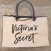 Victoria's Secret Bags | Brand New Still In Package Victoria Secret Tote | Color: Black/Cream | Size: Os