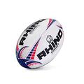 Rhino Comet Rugby Ball Match WHITE S4