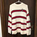 Pink Victoria's Secret Sweaters | Brand New Victoria’s Secret Pink Boyfriend Sweater | Color: Red/White | Size: Xs