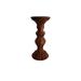 Canora Grey 10.25" Ceramic Candleholder Ceramic in Brown | 10.24 H x 3.94 W x 3.94 D in | Wayfair 1AC485BF572E4AE8B7D2EC4C59A1B2E5