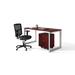 Upper Square™ Goodwin Reversible Desk Metal in Gray | 24.3 H x 60 W x 30 D in | Wayfair 6A2FCB3925AF4E5687B557D9F6CB5462