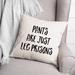 Latitude Run® Pants Are Just Leg Prisons Throw Pillow Polyester/Polyfill blend | 16 H x 16 W x 1.5 D in | Wayfair B726DD27CA9A4BFEA60737DE81178C03