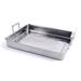 Bon Chef Cucina 14.63" Stainless Steel Food Pan w/ Handles Stainless Steel in Gray | 2.25 H x 11.88 D in | Wayfair 60012