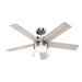 Hunter Fan Claudette 52 Inch Ceiling Fan with Light Kit - 59621