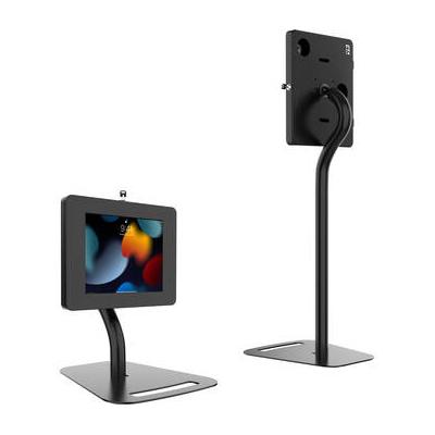 CTA Digital Floor-to-Desk Kiosk Stand for Tablets (Black) PAD-PARAFD