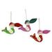 The Holiday Aisle® Holiday Mermaids Wool Holiday Shaped Ornament Set Fabric | 3.1 H x 5 W x 1.2 D in | Wayfair 1C5C4594B33345CCAE40D268A27C2C50