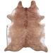 Brown 74" x 84" L Area Rug - Foundry Select Animal Print Handmade Cowhide Area Rug 74.0 x 0.25 in/whiteCowhide | 74" W X 84" L | Wayfair