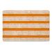 Orange 1 x 18 W in Kitchen Mat - Gracie Oaks Freida Petal Kitchen Mat Synthetics | 1 H x 18 W in | Wayfair DFFC66774F844934A375E9058C0F12E1