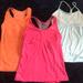 Nike Tops | 3 Nike/Champion Workout Tanks | Color: Orange/Pink | Size: S