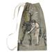 East Urban Home Banksy Graffiti Stop & Search (Girl & a Soldier) Laundry Bag Fabric in White | 36 H in | Wayfair DF1B9C317C654D519561B37D34965123