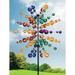 Regal Art & Gift Fireworks Wind Spinner 86" Metal | 86 H x 32 W x 32 D in | Wayfair 12605