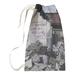 East Urban Home Banksy Graffiti I Remember When This Was Trees Left Laundry Bag Fabric in White | 36 H in | Wayfair