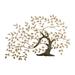 Regal Art & Gift Windswept Tree Wall Décor Metal in Brown/Gray | 31 H x 46 W x 0.75 D in | Wayfair 12680