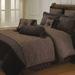 Canora Grey Walthall Buta Comforter Set Polyester/Polyfill/Microfiber in Brown | Queen | Wayfair 4782E976EA084161AAC2C0F6A9BB3FB6