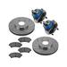 2000-2004 Chevrolet Impala Front Brake Pad and Rotor and Wheel Hub Kit - DIY Solutions