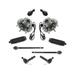 2007-2014 GMC Yukon XL 1500 Front Wheel Hub Ball Joint Tie Rod End Kit - TRQ