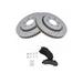 2010-2017 Ford F150 Front Brake Pad and Rotor Kit - TRQ BKA12449