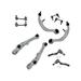 2005 Nissan 350Z Front and Rear Control Arm Ball Joint Tie Rod End Kit - TRQ PSA59551