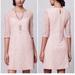 Anthropologie Dresses | Anthropologie Maeve Pink Lace Dress - M | Color: Pink | Size: M