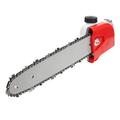 KingLan 26Mm 9 Spline Pole Saw Tree Cutter Chainsaw Bracket Gearbox Gear Head Tool With Chain And Guide